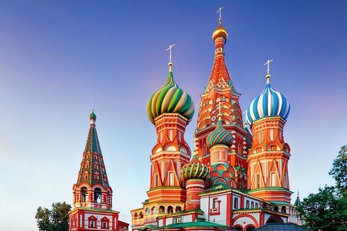 Moscow, Russia - Red square view of St. Basil's Cathedral - Russia travel guide ultimate russia travel guide