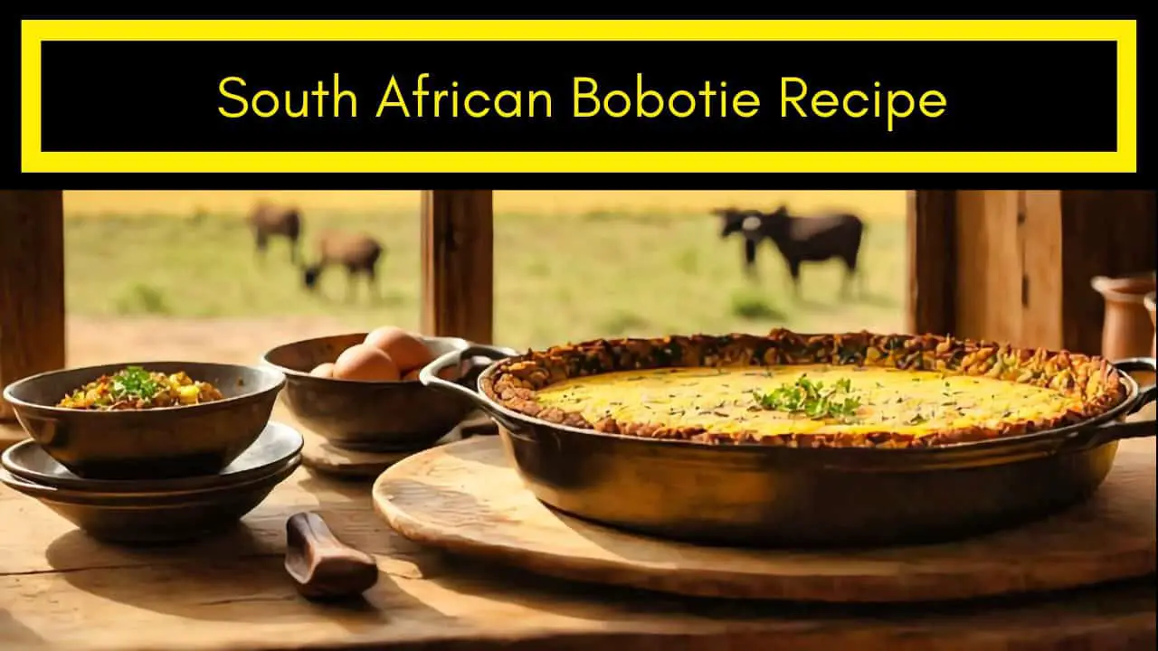 South African Bobotie recipe