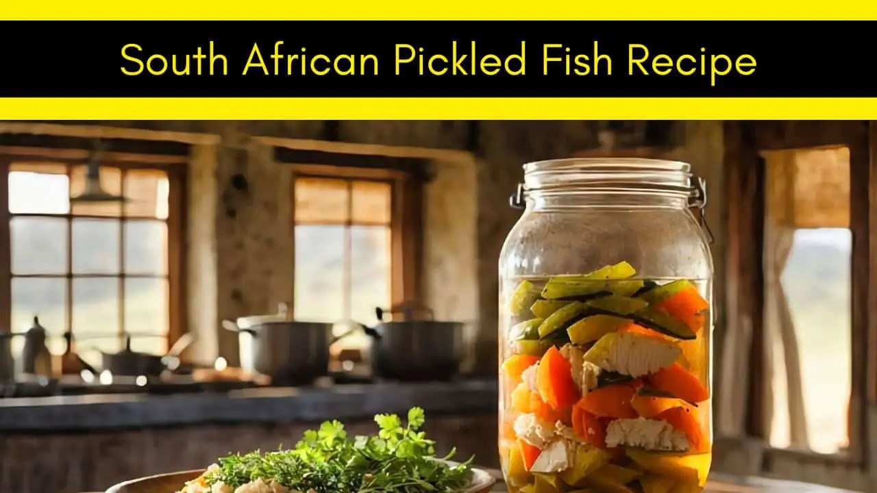 South African Pickled Fish Recipe