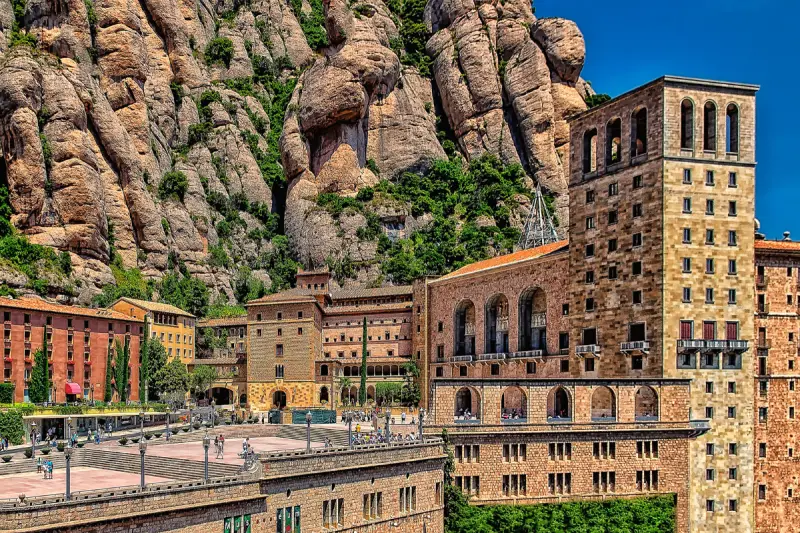 Montserrat Monastery in Spain