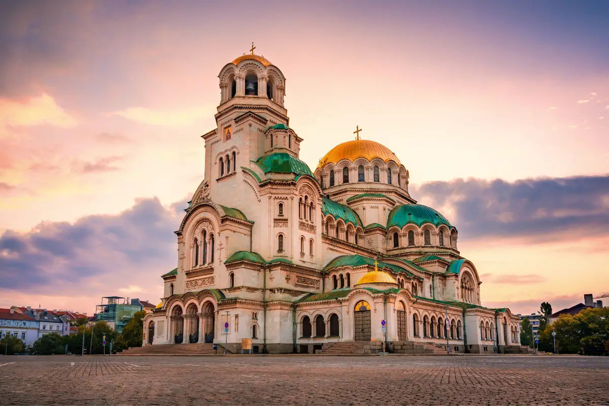 the nevsky cathedral in sofia