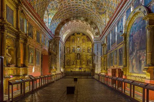 Iglesia Santa Clara church in La Candelaria aera Bogota capital city of Colombia South America