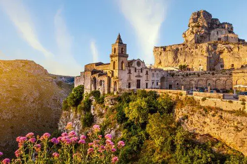 Ancient town of Matera, Basilicata, Italy