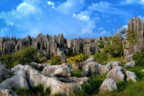 China Stone Forest. Asian, enjoy.