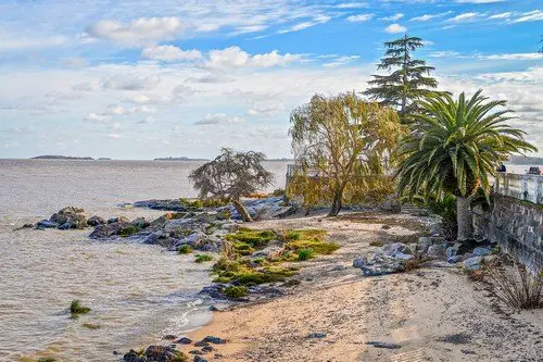 The beach in Colonia, Uruguay. - ultimate uruguay travel guide