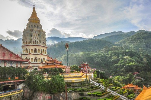 Temple in George Town, Penang, Malaysia budget travel guide