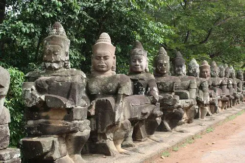 Angkor Thom, Cambodia. - Budget Cambodia Travel Guide