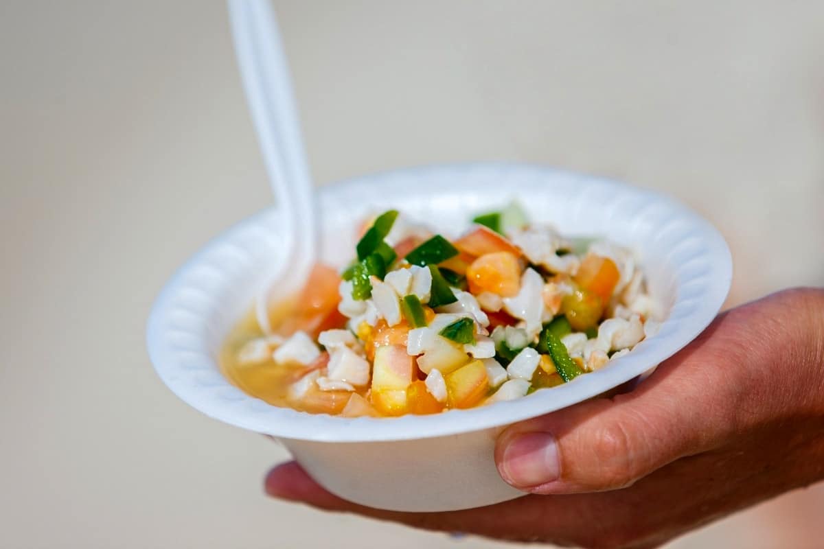 "Twisted" Bahamian Conch Ceviche - Bahamian Recipes