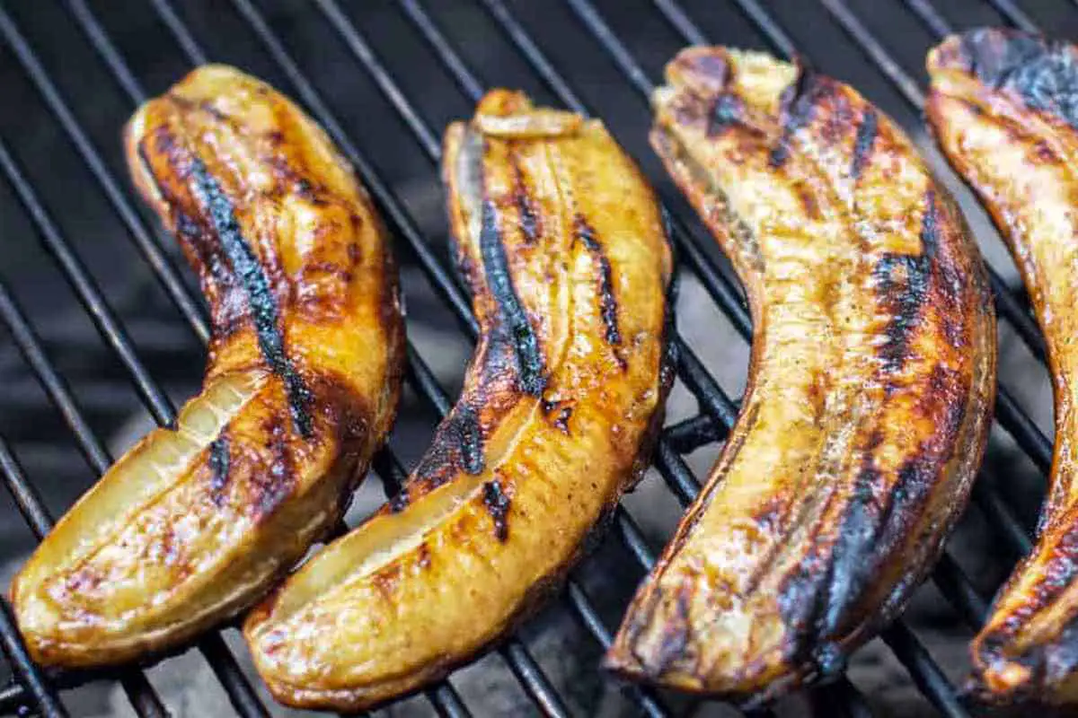 Honey-Rum Grilled Bananas - Bahamian Cuisine