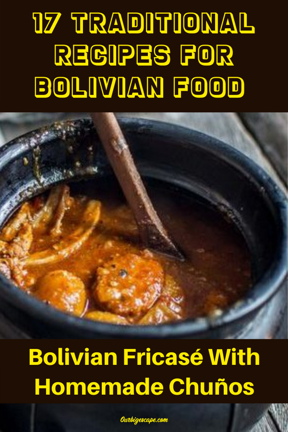 Bolivian Fricasé With Homemade Chuños