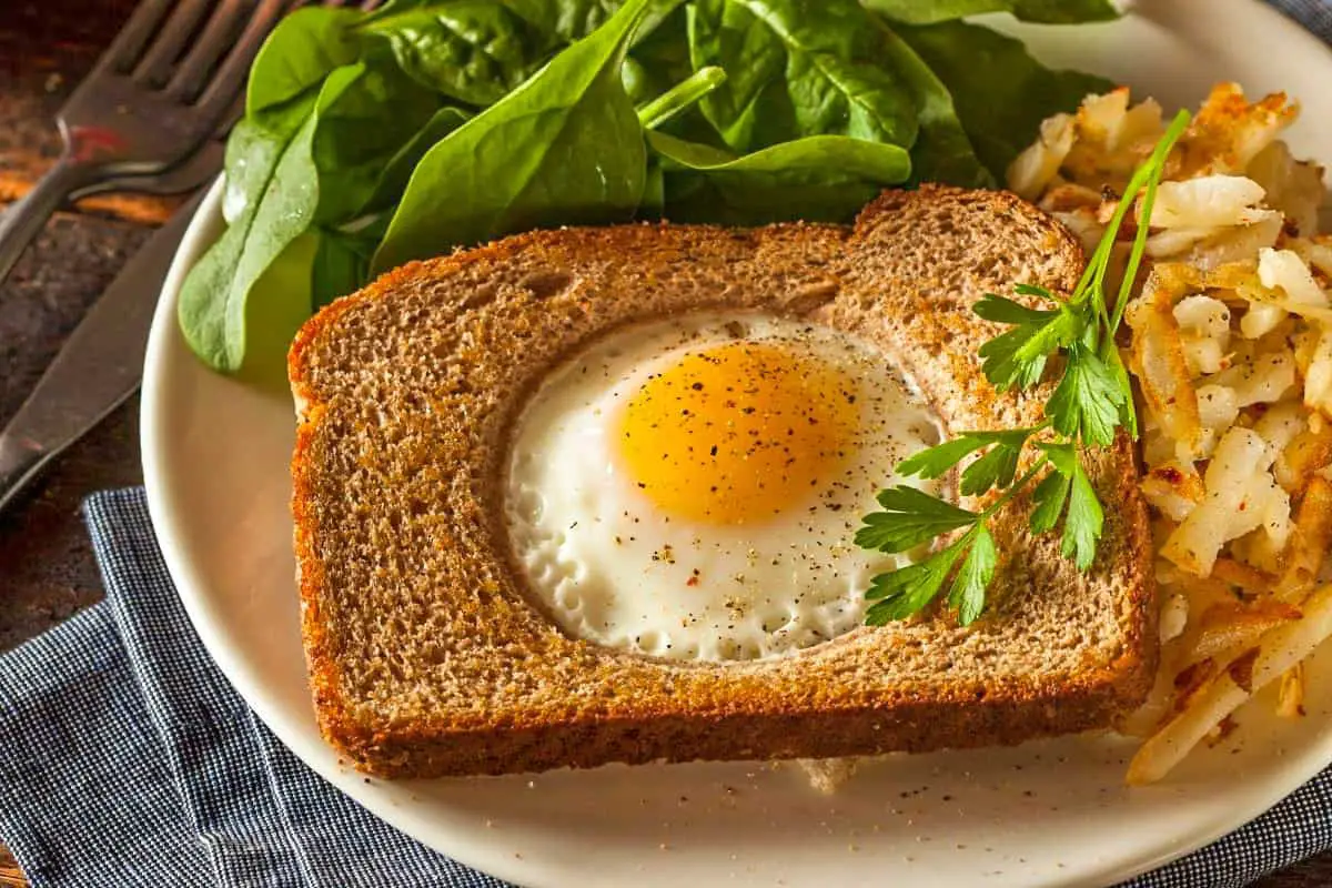 Eggs in a Basket - England Foods