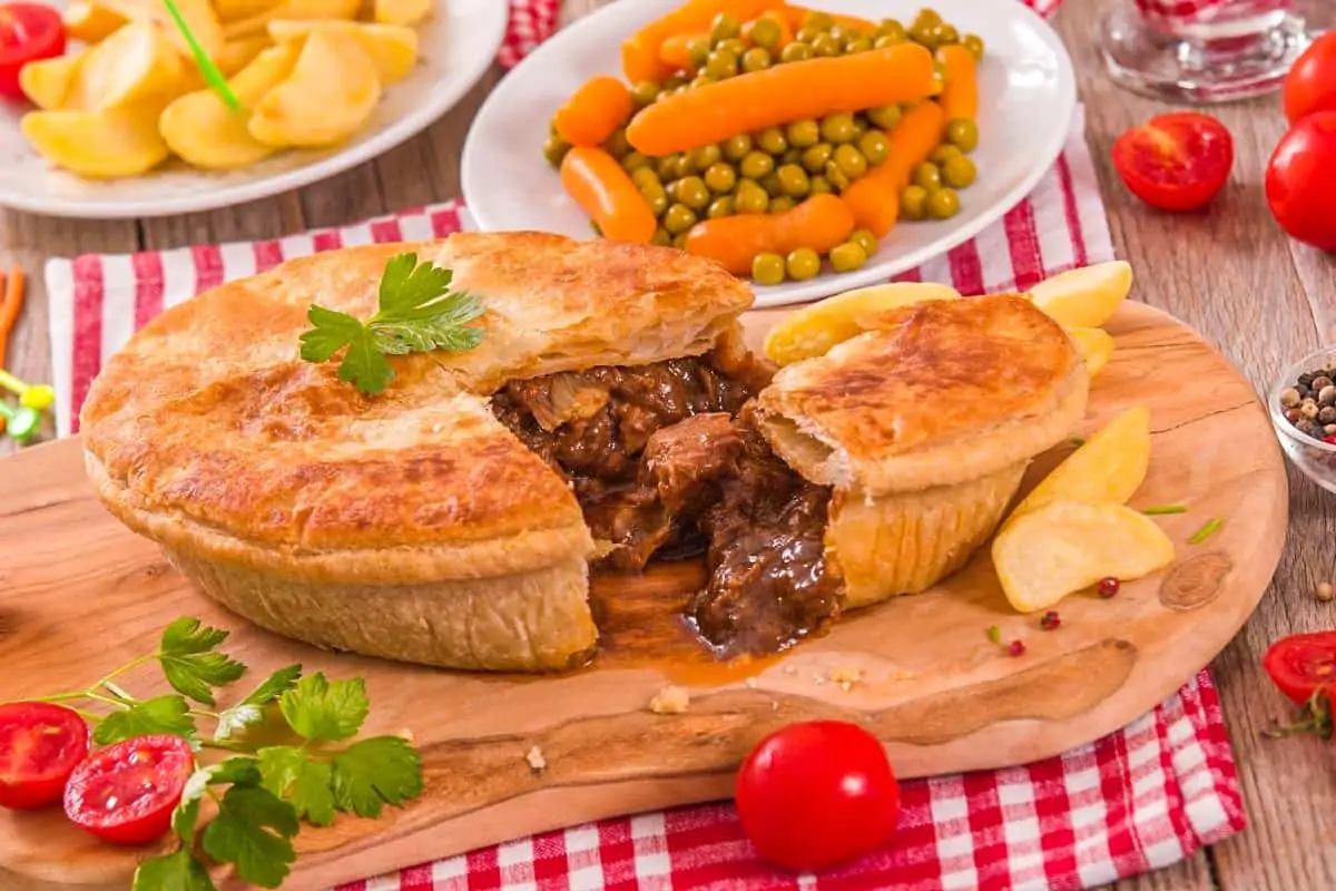 Delicious Steak Pie - Traditional England Foods