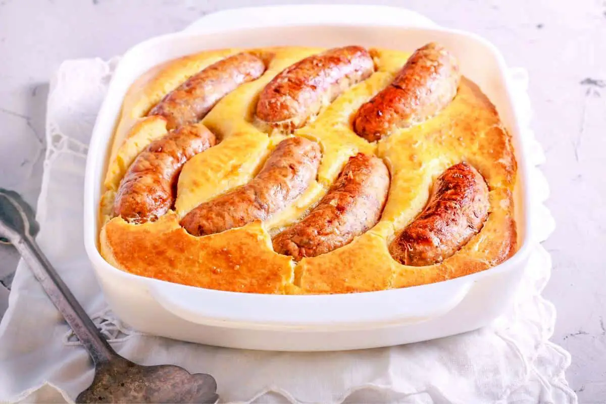Toad In the Hole - Traditional England Foods