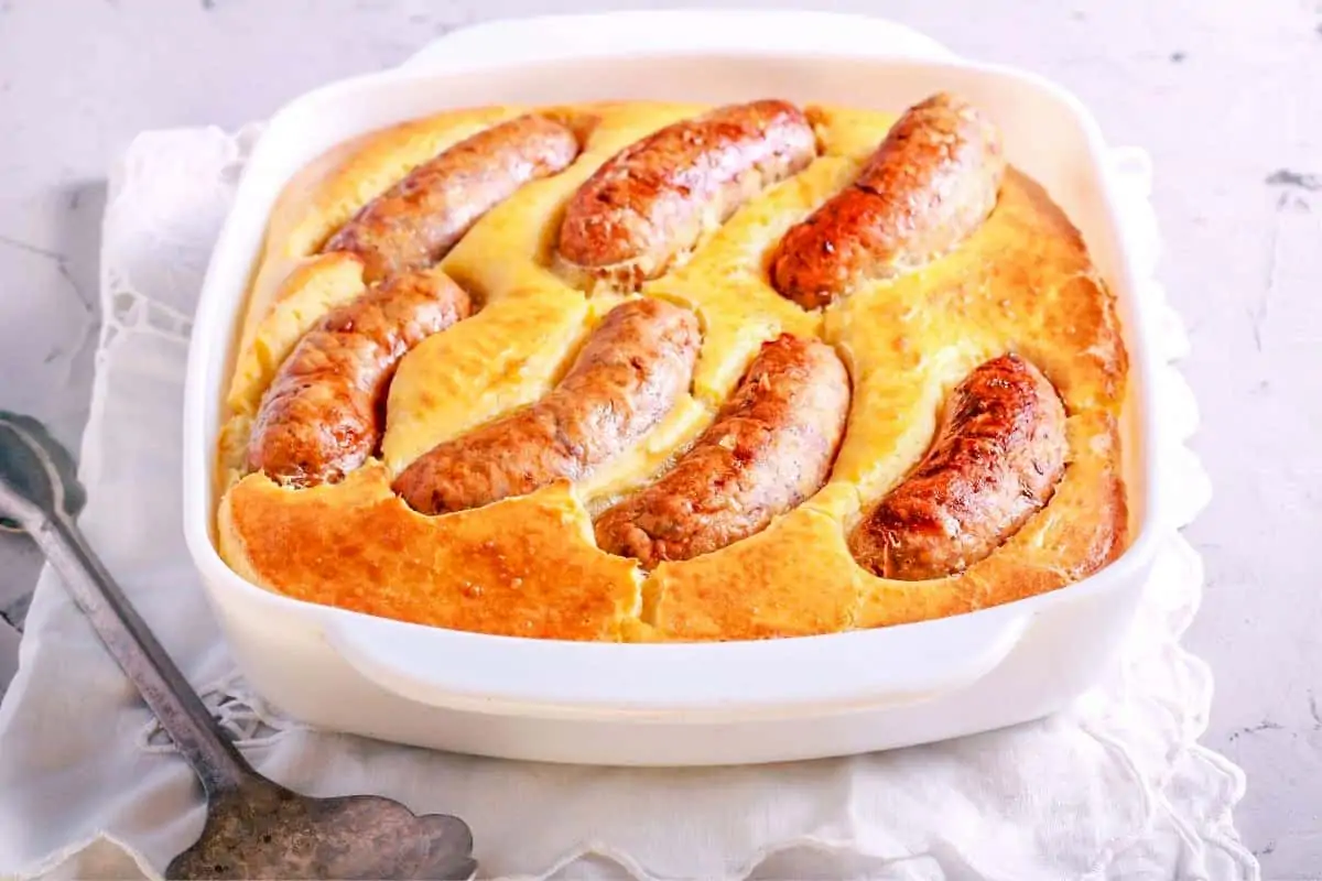 Toad In the Hole - Traditional England Foods