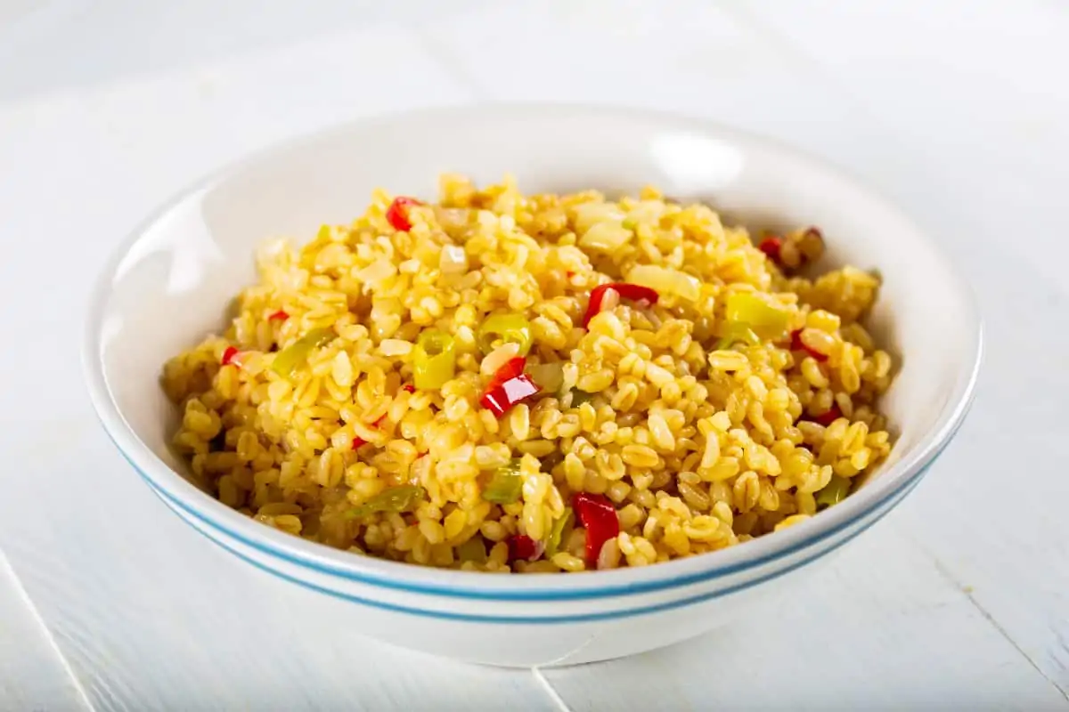 7. Turkish Recipes - Turkish Bulgur and Vegetable Pilaf (1)