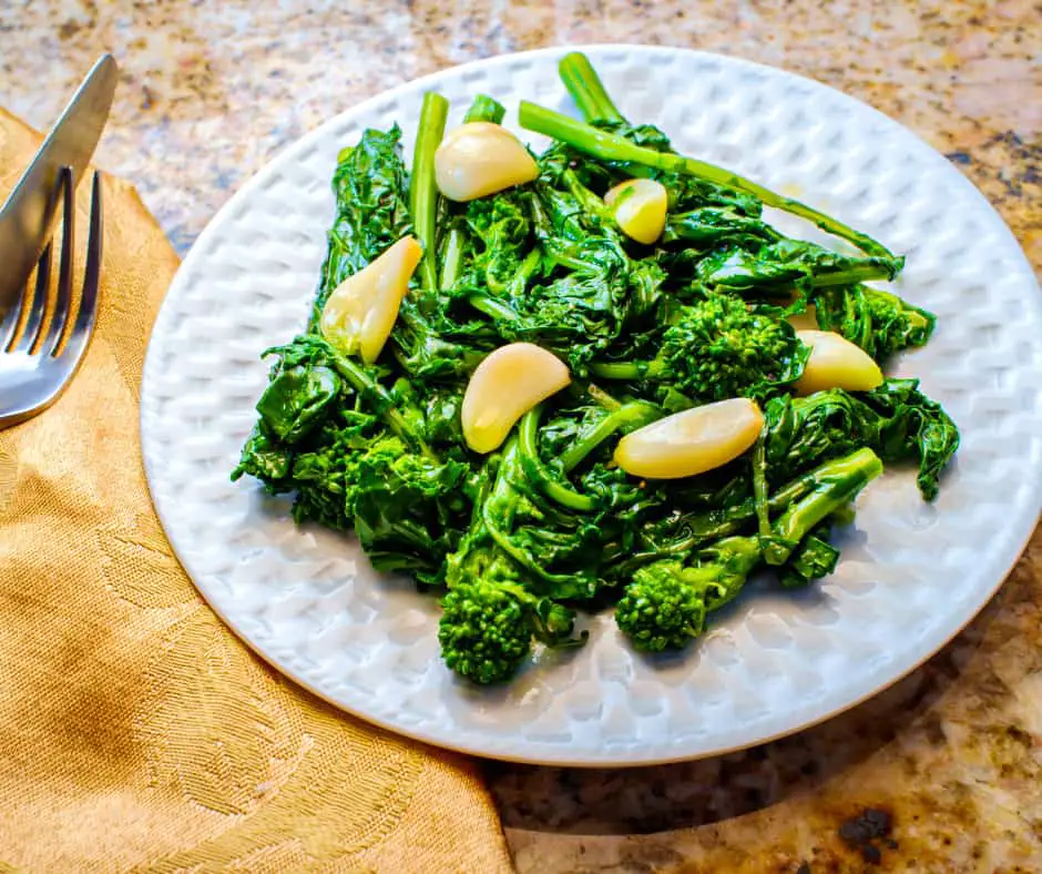 12. Vietnamese-Flavored Broccoli Rabe - Authentic Vietnamese Recipe