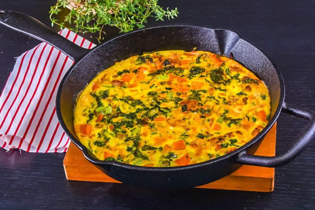 13. Sausage and Broccoli Rabe Frittata