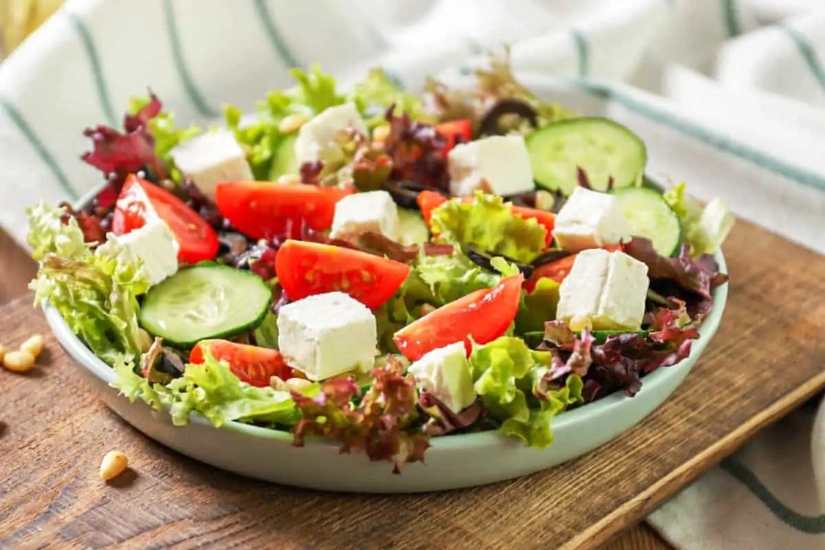 The Best Greek Salad Recipe I Have Ever Eaten - Greek Dishes