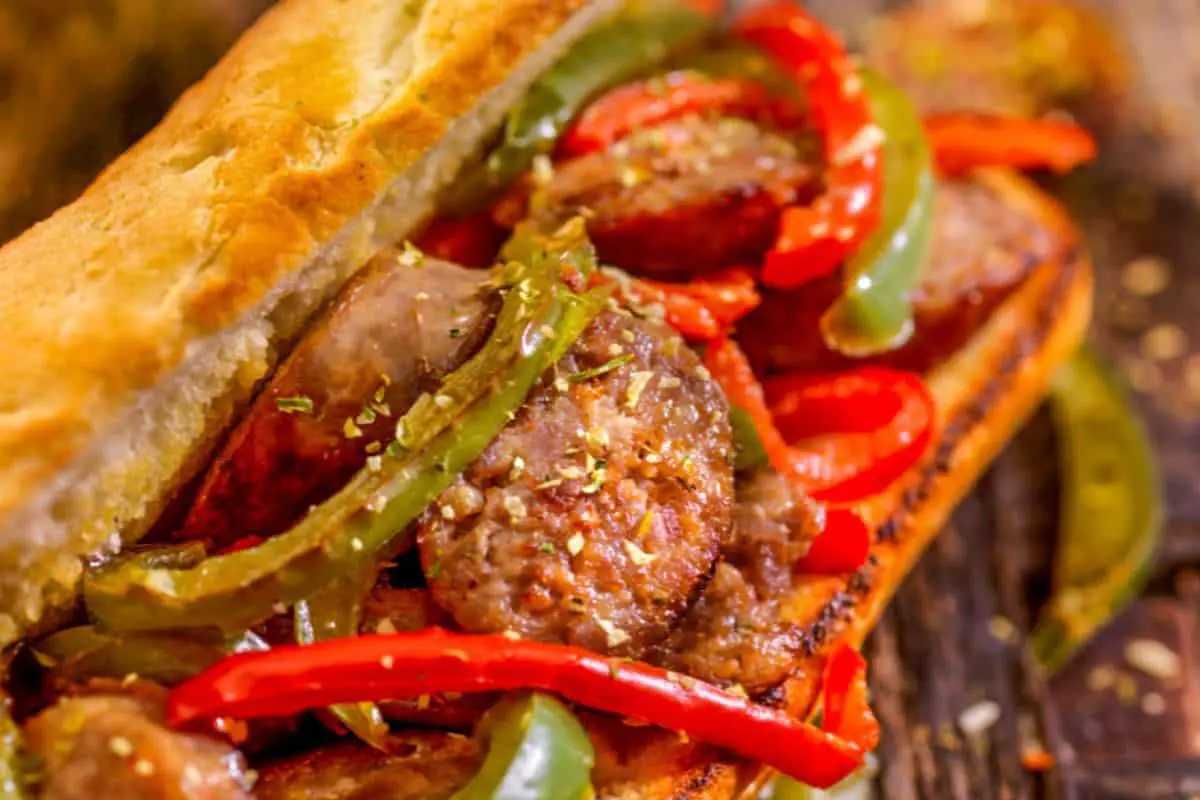 22. Italian Sausage and Peppers