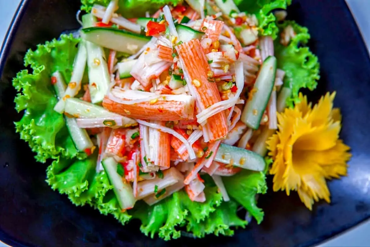 Kani Salad (Japanese Crab Salad) - Popular Japanese Food