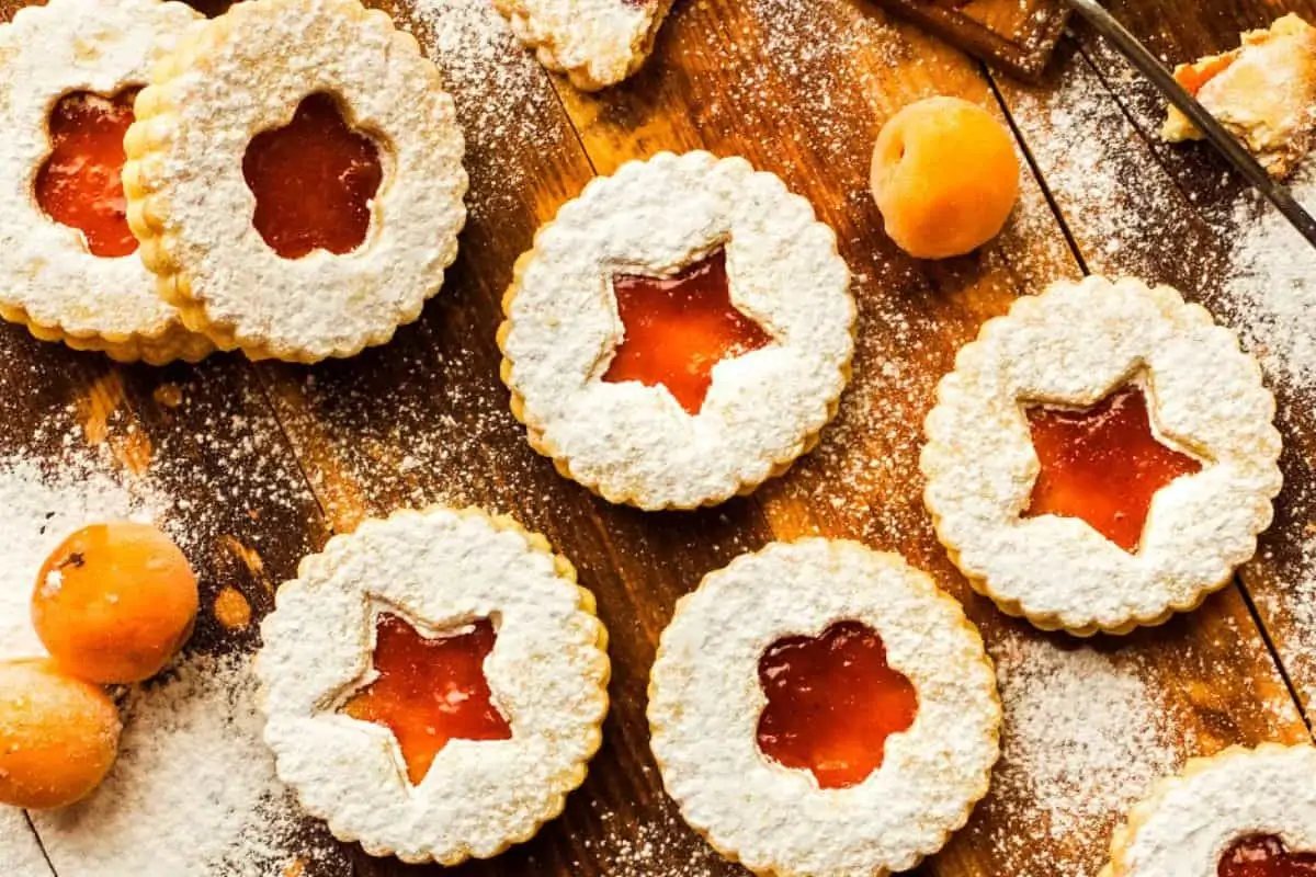 3. Linzer Cookies