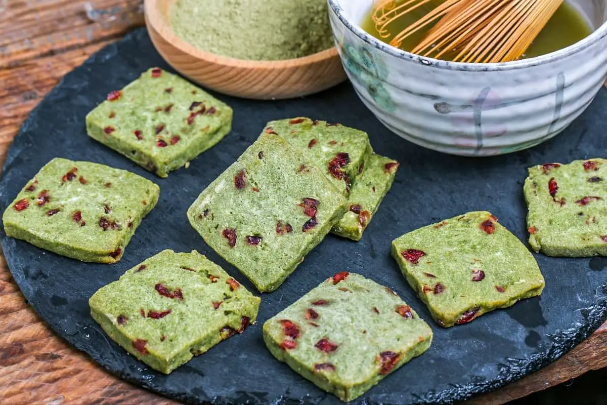 Green Tea Cookies - Japanese Dinner Recipes