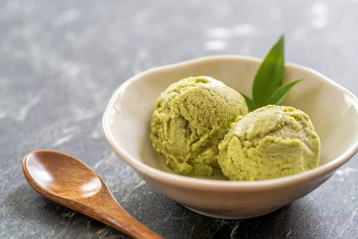 Green Tea Ice Cream - Popular Japanese Food
