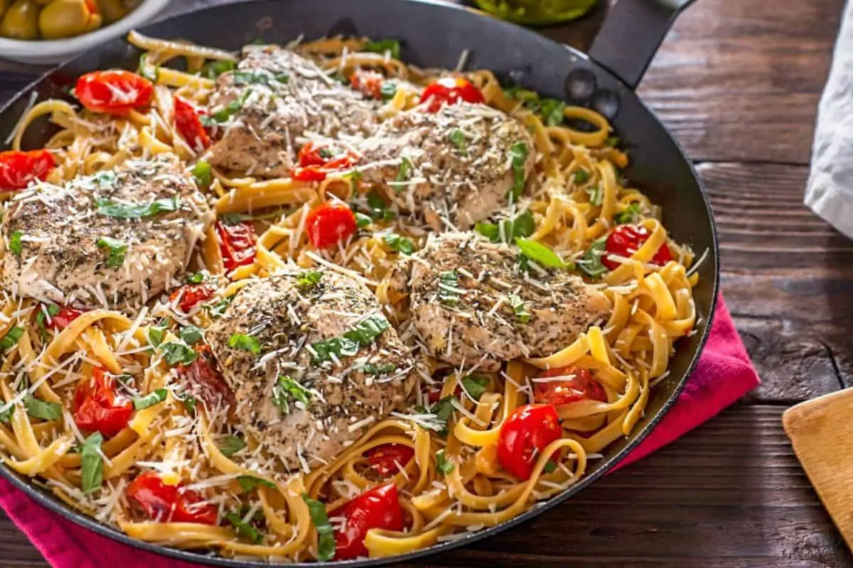 5. Italian Skillet Chicken