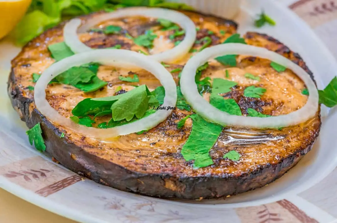 Aruban-style Grilled Swordfish