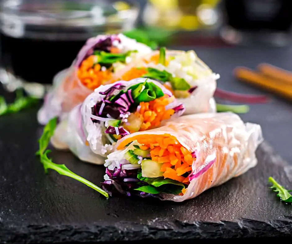 6. Vietnamese Fresh Spring Rolls - Best Vietnamese Food