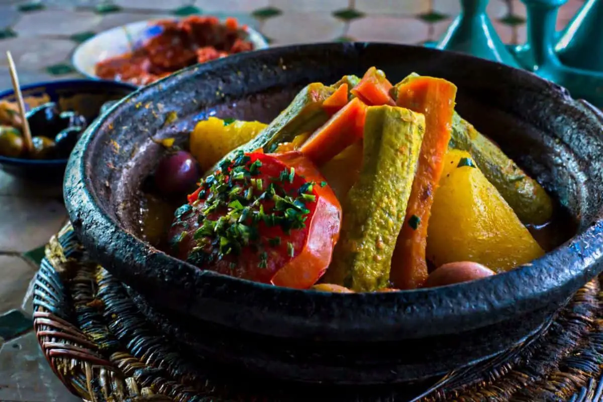 9. Vegetable Moroccan Tagine - Traditional Moroccan Tagine Dishes