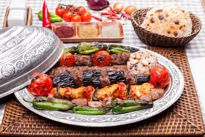 Kebab - Turkish cuisine delicacies