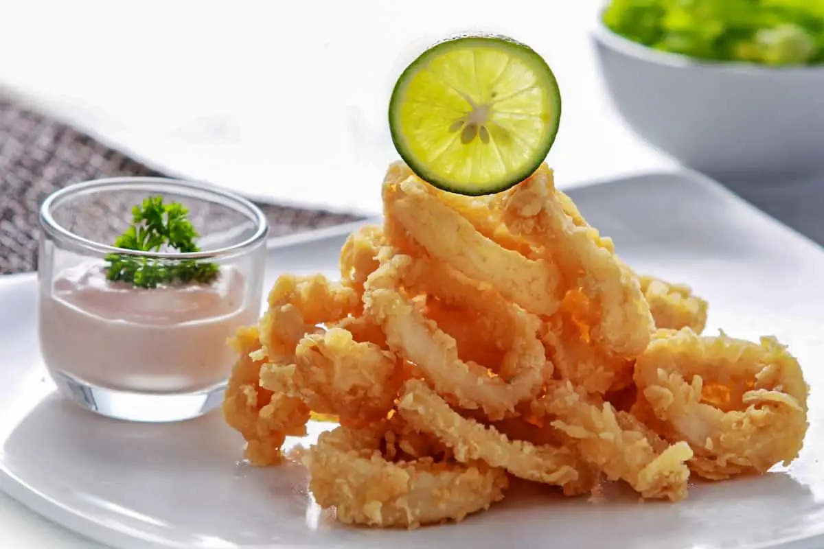 Crispy Fried Calamari - Famous Spanish Food