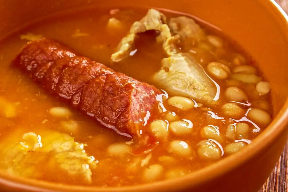 Fabada Asturiana (Spanish Pork and Bean Stew) - Famous Spanish Food