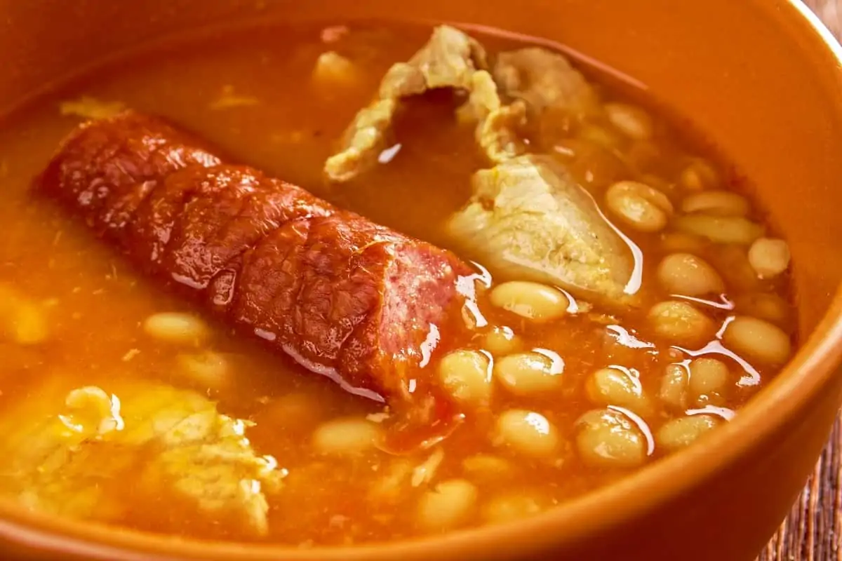 Fabada Asturiana (Spanish Pork and Bean Stew) - Famous Spanish Food