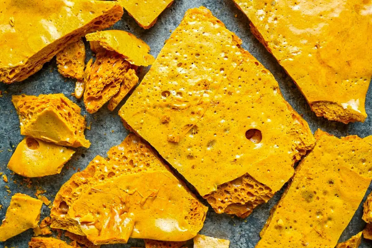 Yellow Man (Irish Honeycomb Candy) - Traditional Irish Food