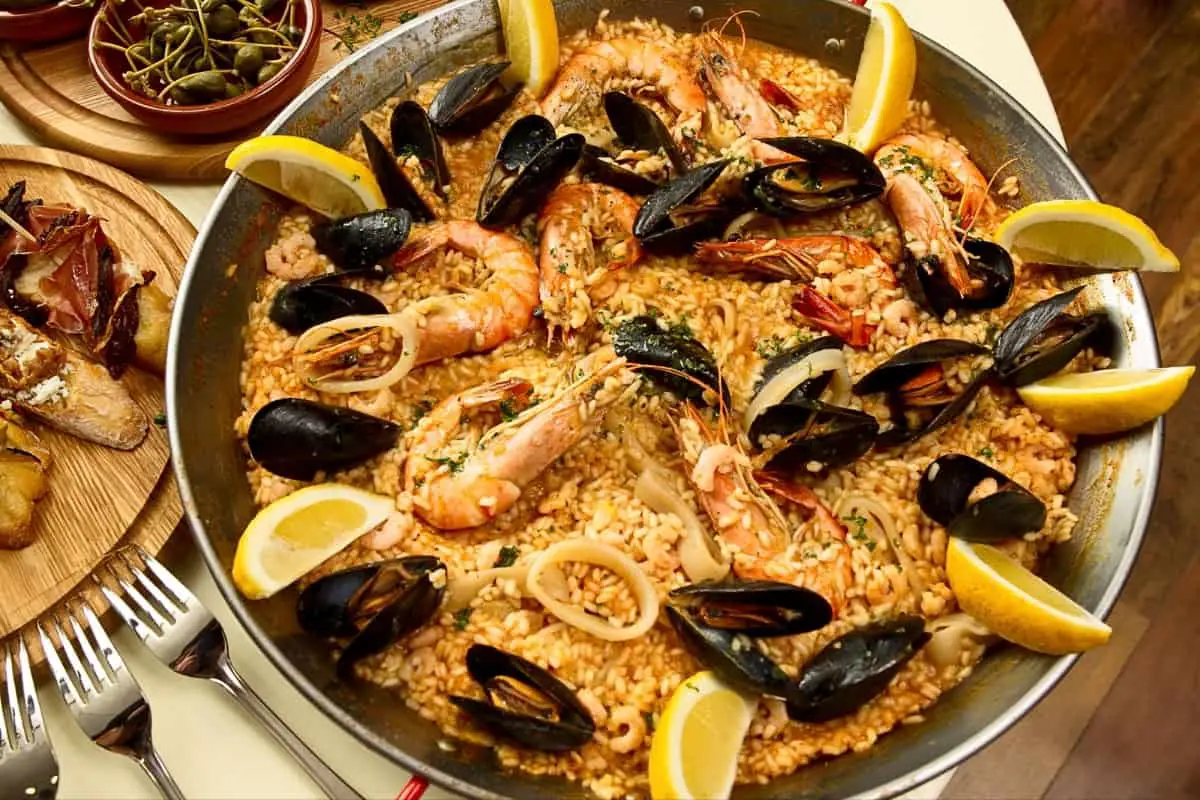 Seafood Paella - National Dish of Spain