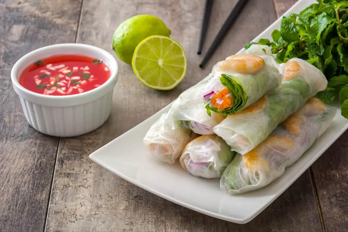 Cantonese Spring Rolls - Chinese Foods