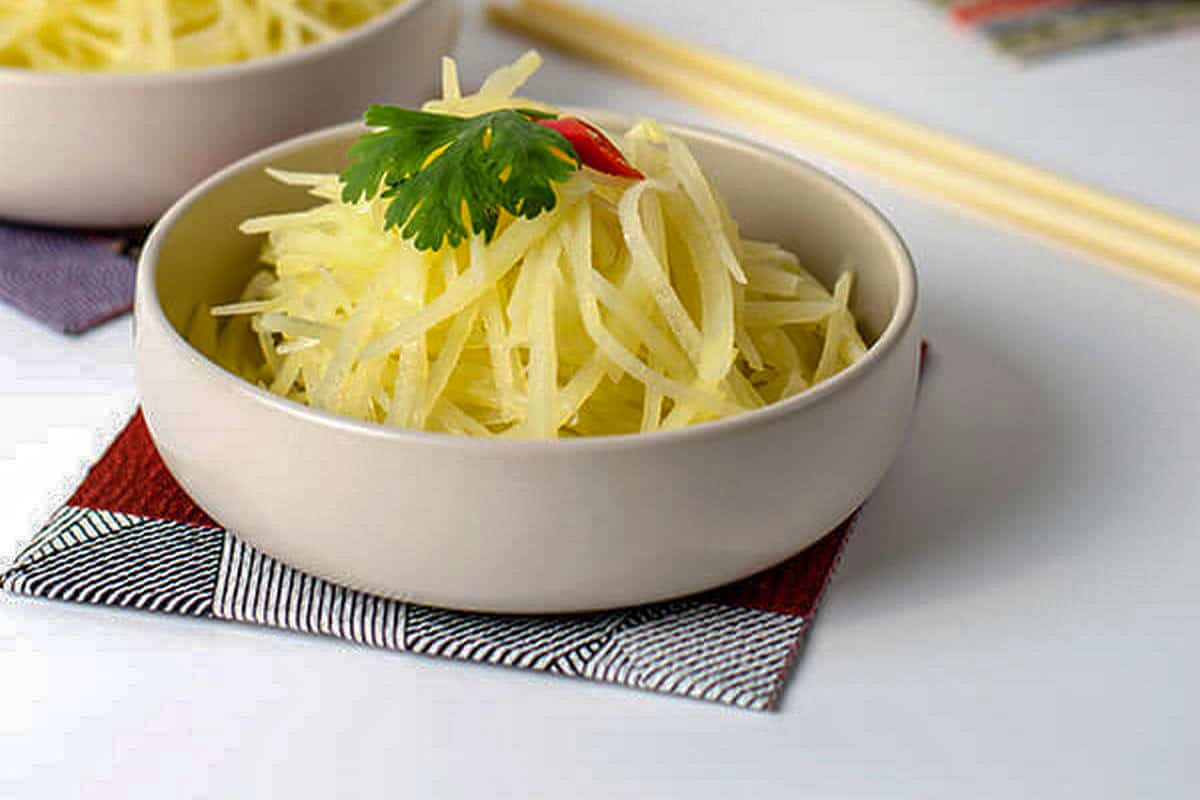 Chinese Style Potato Salad - Chinese Foods
