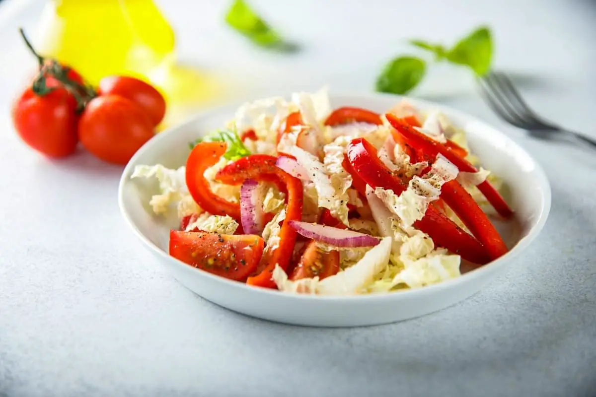 Chinese Cabbage Salad - Traditional Chinese Foods