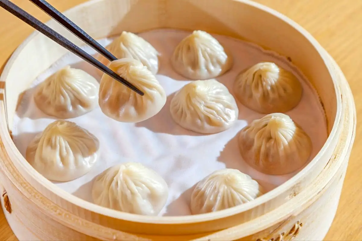 Xiao Long Bao (Soup Dumplings) - Chinese Foods