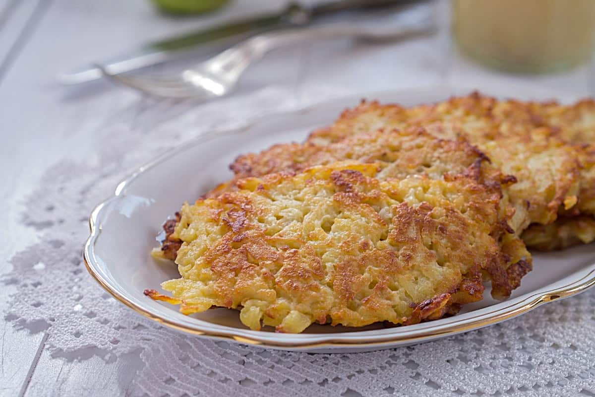 Kartoffelpuffer (Potato Pancakes) - German Food Recipes
