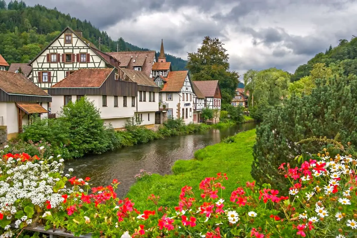 The Village of Schiltach in the Black Forest, Germany