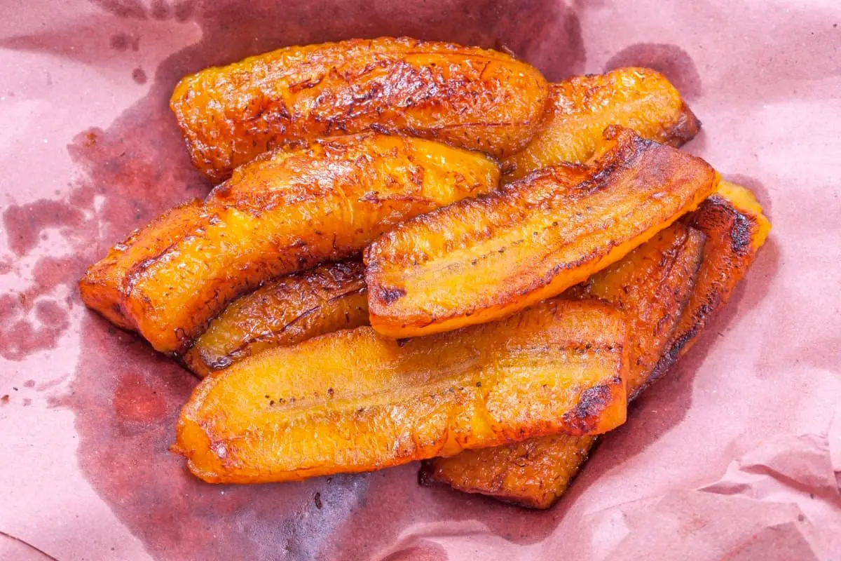 Honduran Fried Plantains - Honduras Foods