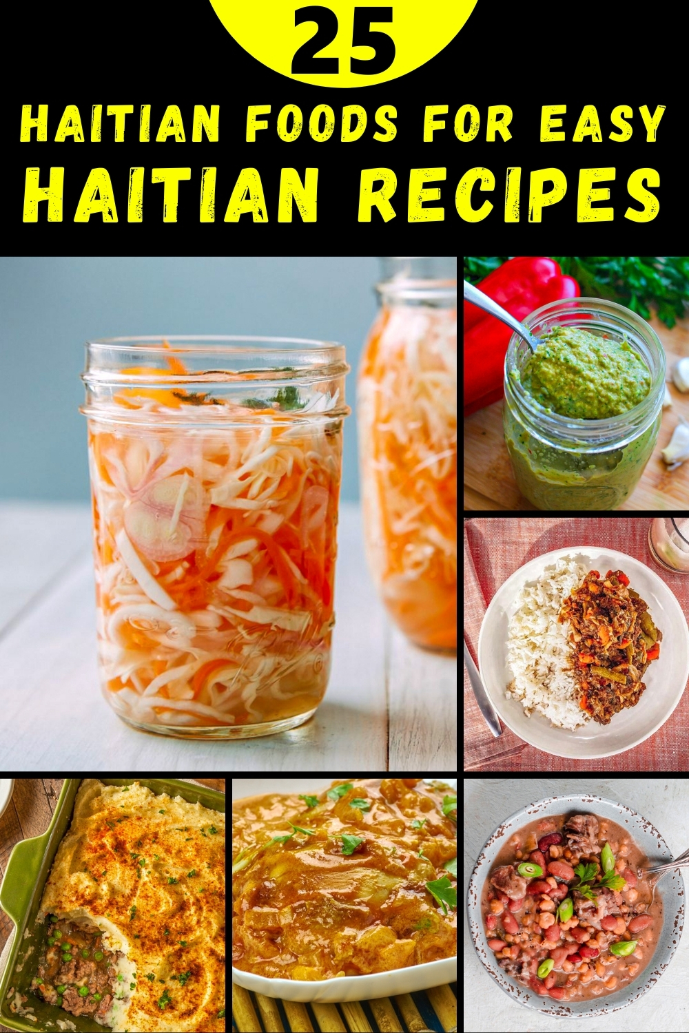 Haitian Recipes and Drinks
