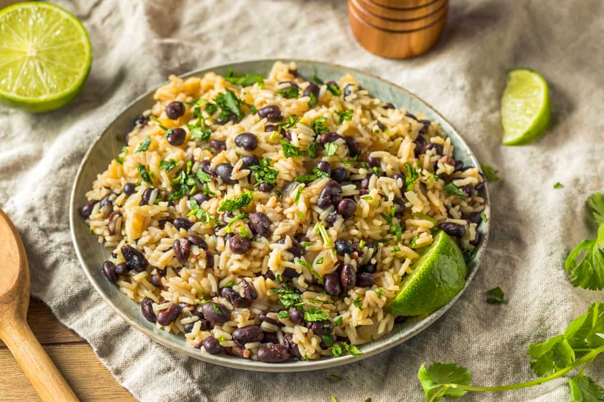Black Beans and Rice - Mexican Foods