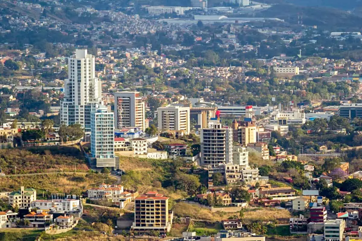 View of Tegucigalpa, Honduras