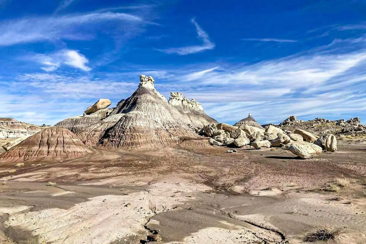 7. Devil's Playground Loop - Petrified Forest National Park Boondocking Spots