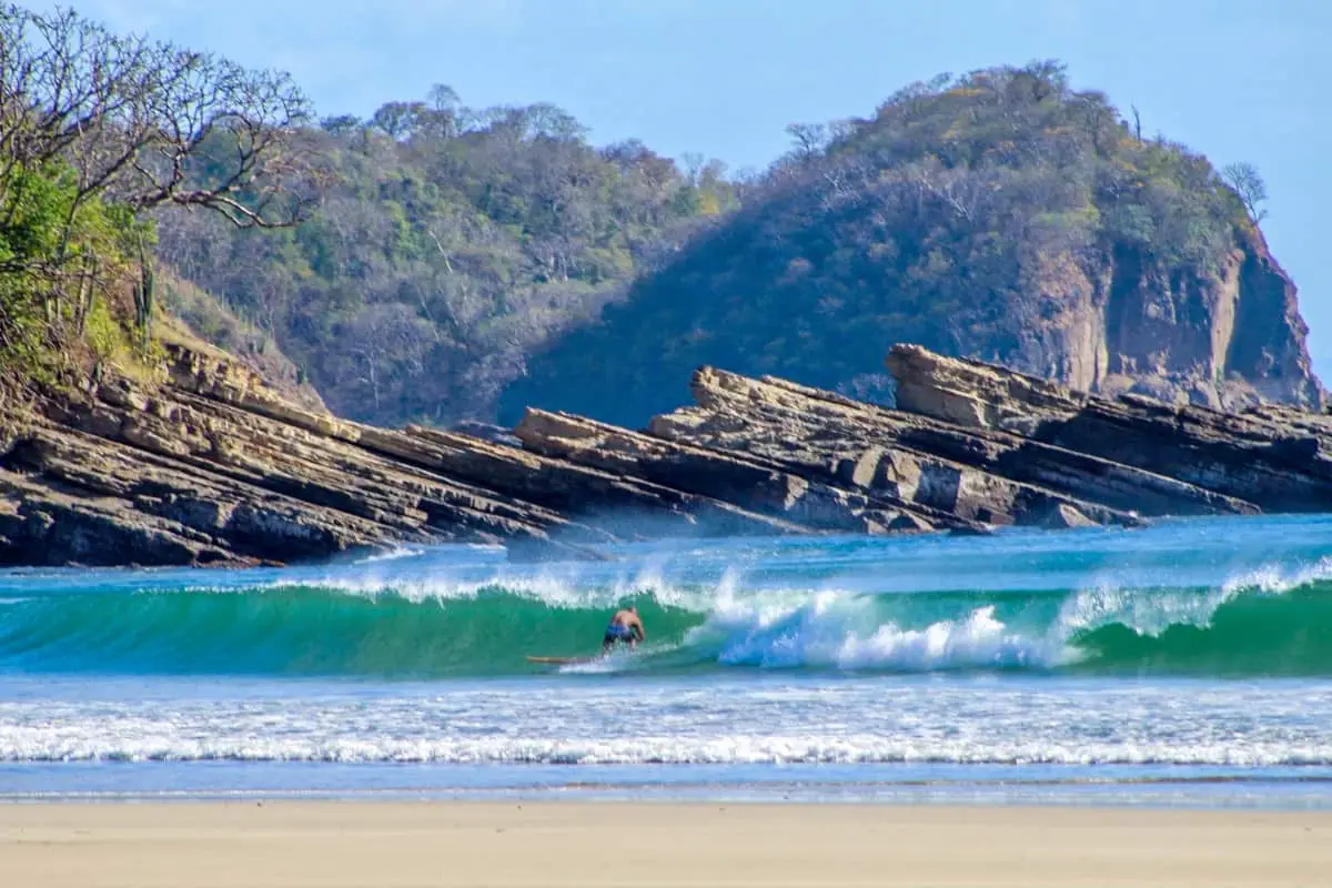 Catching Waves at Maderas,Nicaragua