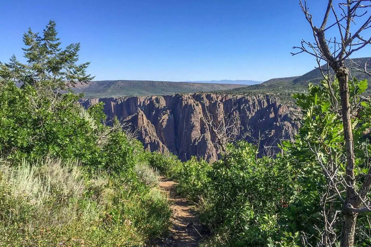 3. Oak Flat Loop Trail - Black Canyon Of the Gunnison National Park Free Campsites